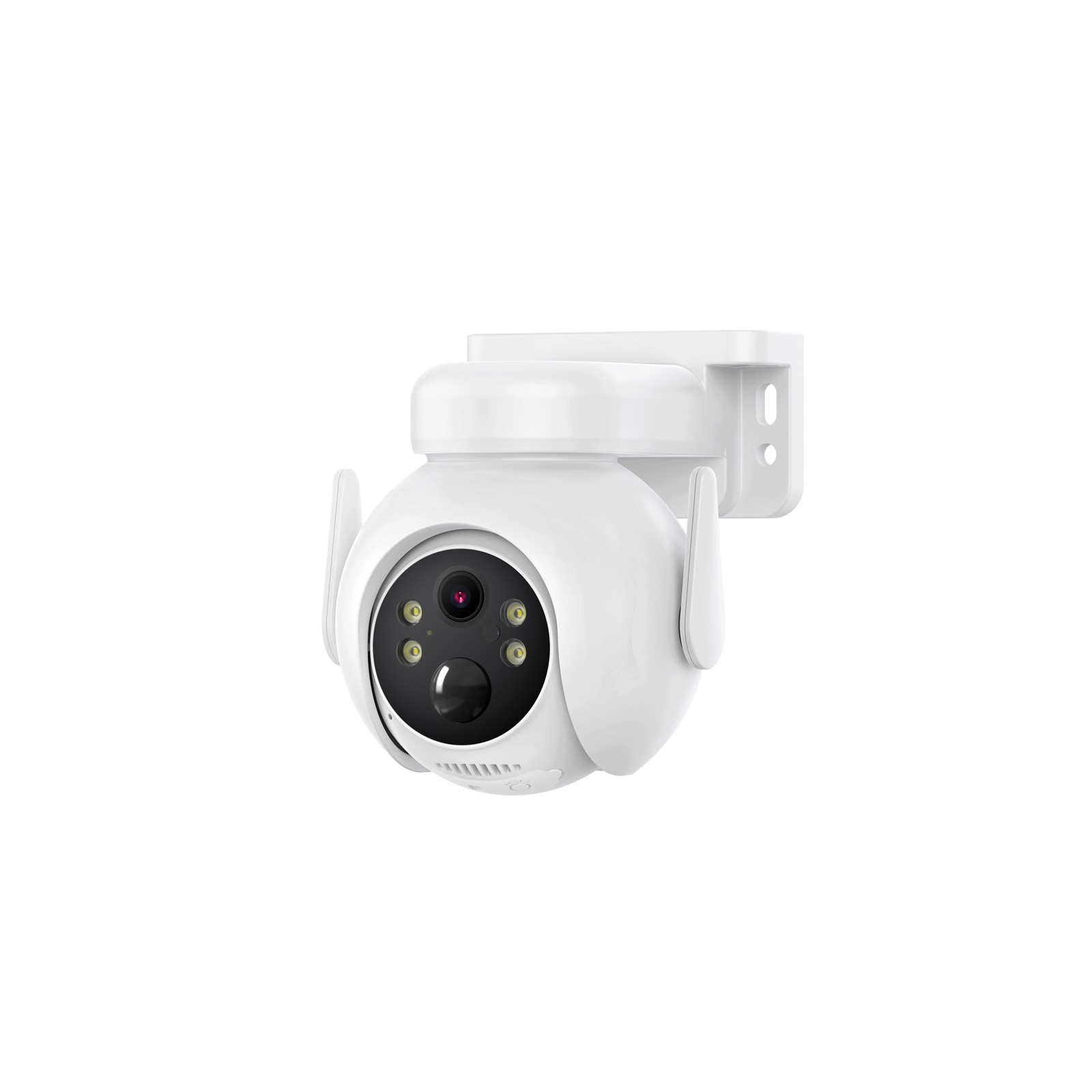Caméra de surveillance extérieure solaire XO CR10 - 2K 3MP 7800mAh - Blanc