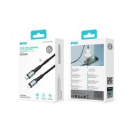 Cable USB-C vers Lightning -  BWOO BO-X288 - 2M 27W Noir
