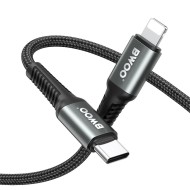 Câble USB-C vers Lightning -  BWOO BO-X288 - 3M 27W Noir