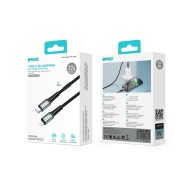 Câble USB-C vers Lightning -  BWOO BO-X288 - 3M 27W Noir