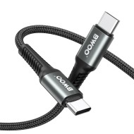 Câble USB-C vers C - BWOO BO-X288 - 3M 65W Noir