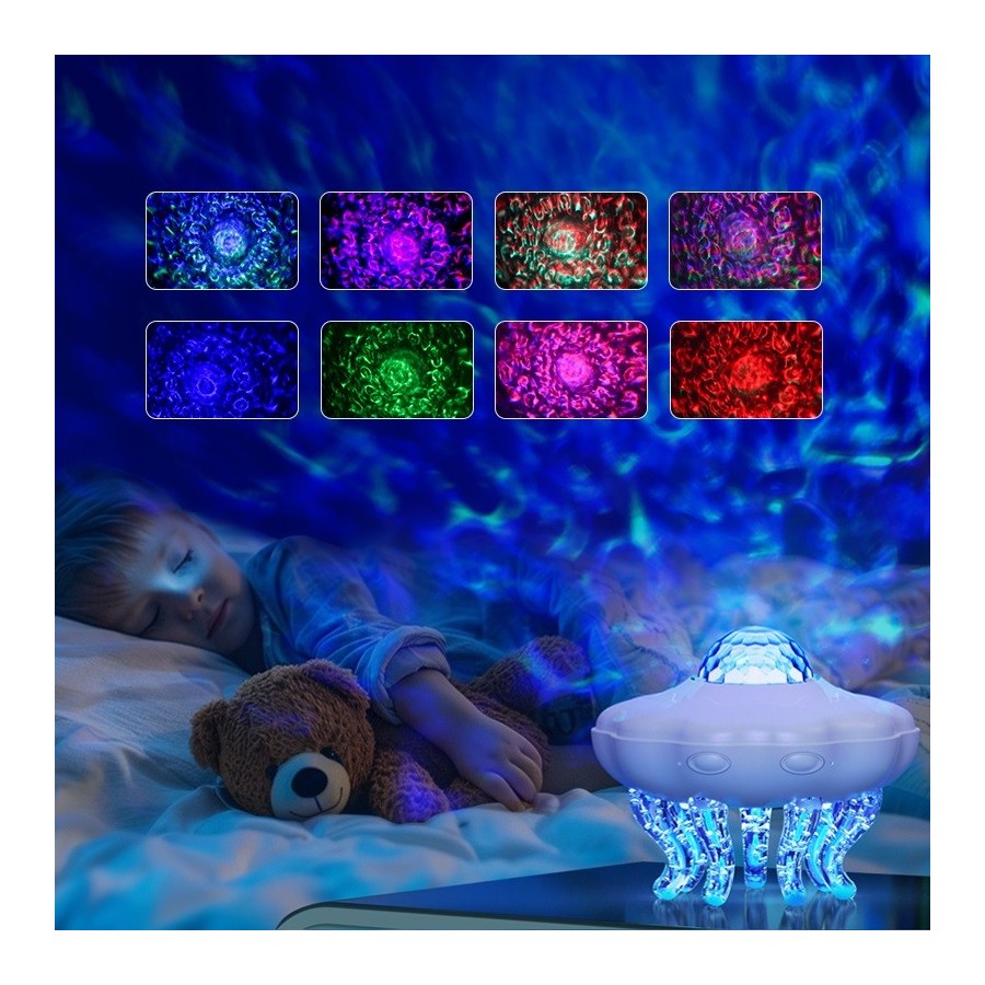 Veilleuse Meduse LED RGB