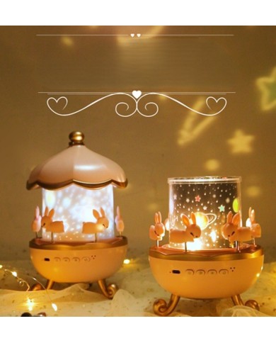 Veilleuse Carrousel Lapin