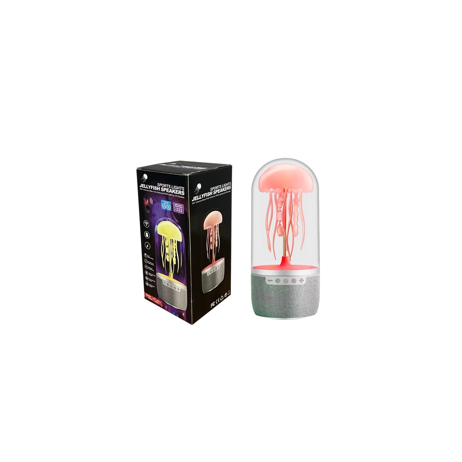 Enceinte Lumineuse LED Méduse
