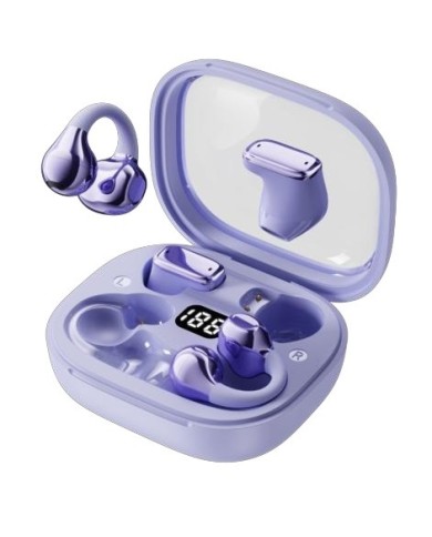 Ecouteur Bluetooth Boucle d'Oreille - Y653 - violet