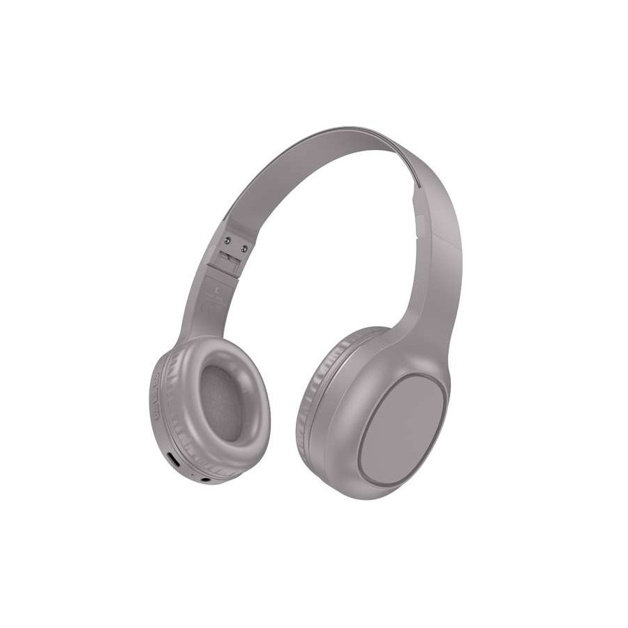 CASQUE SANS FIL BT - HOCO W46 - MARRON