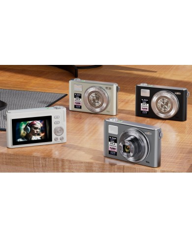 Appareil Photo Numérique Full HD - 12,2 méga pixel - Zoom x3 - LK-016