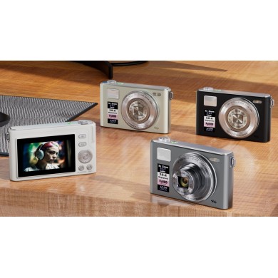 Appareil Photo Numérique Full HD - 12,2 méga pixel - Zoom x3 - LK-016