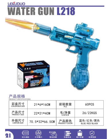 Jouet Pistolet à eau électrique  - L218