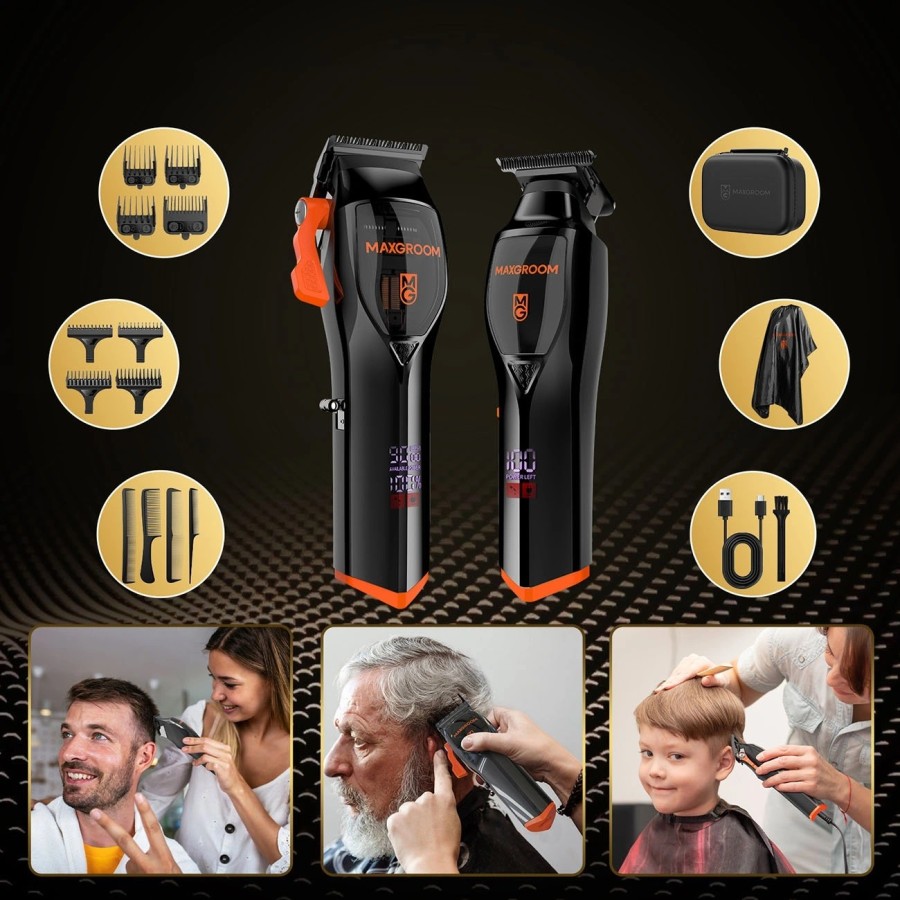 Tondeuse cheveux multifonction MAXGROOM WF-3908 - Noir