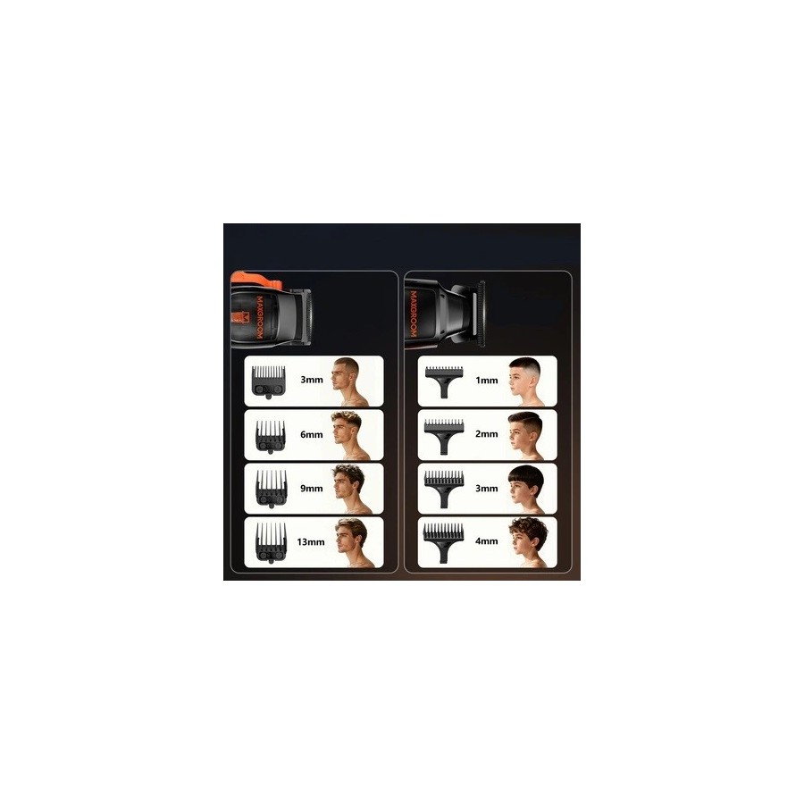 Tondeuse cheveux multifonction MAXGROOM WF-3908 - Noir