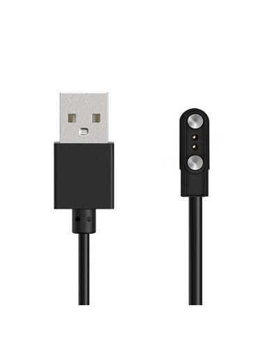 Chargeur magnétique 2 broches 2.8mm pour montre connectée HUL-01 60cm - Noir
