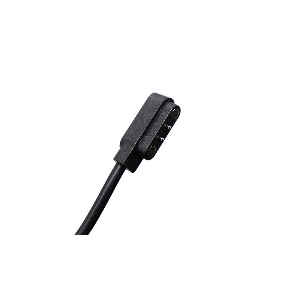 Chargeur magnétique 2 broches 2.8mm pour montre connectée HUL-01 60cm - Noir