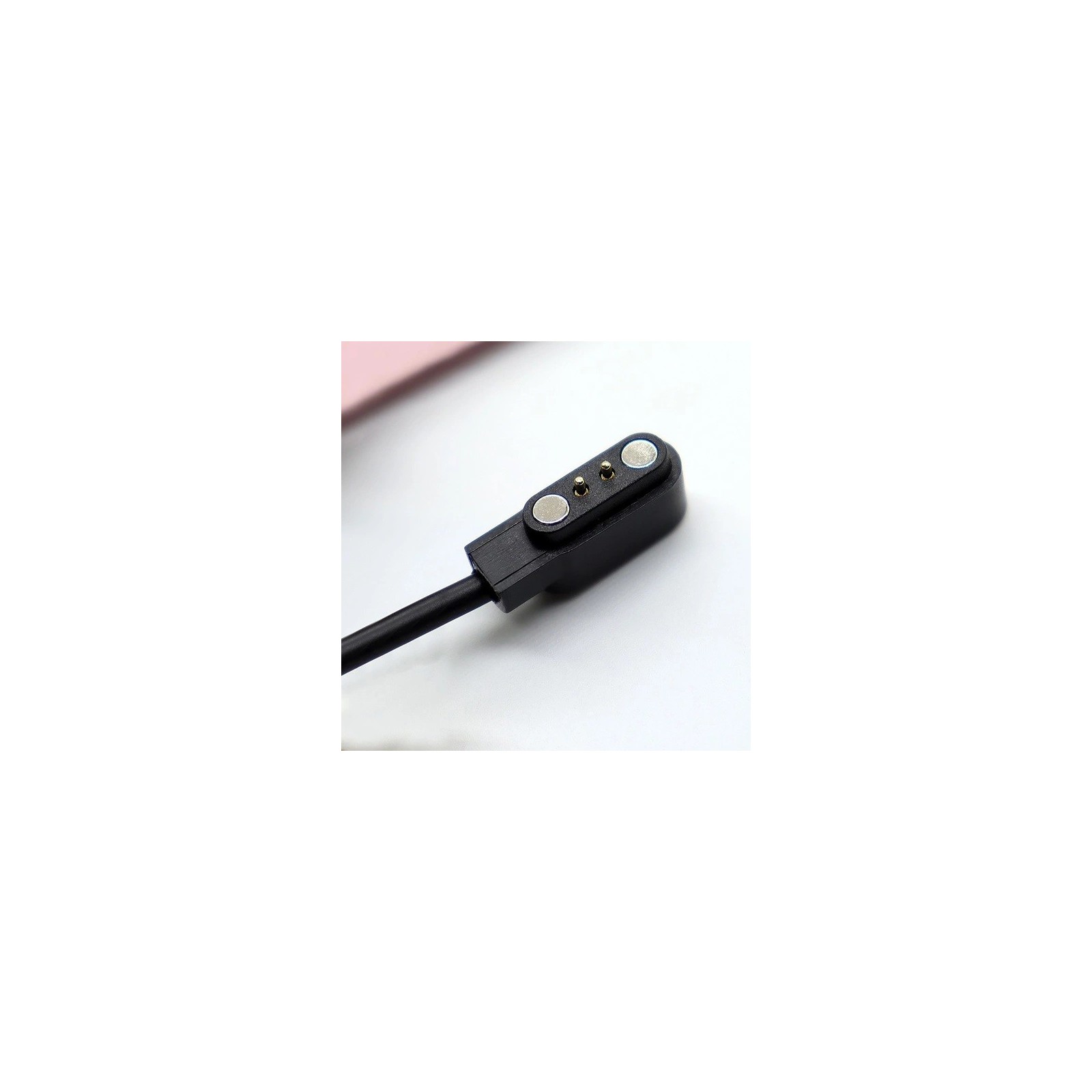 Chargeur magnétique 2 broches 2.8mm pour montre connectée HUL-01 60cm - Noir