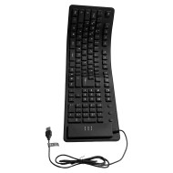 CLAVIER EN SILICONE FILAIRE SOUPLE