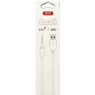 Câble USB-A vers LIGHTNING - XO- 2M 2.1A Blanc