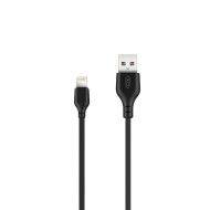 Câble USB-A vers LIGHTNING - XO- 2M 2.1A Noir