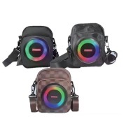 Sac bandoulière avec haut-parleur Bluetooth et lumières RGB - 801