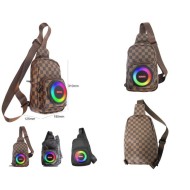 Sac bandoulière avec haut-parleur Bluetooth et lumières RGB - 802