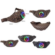 Sac banane avec haut-parleur Bluetooth et lumières RGB - 803