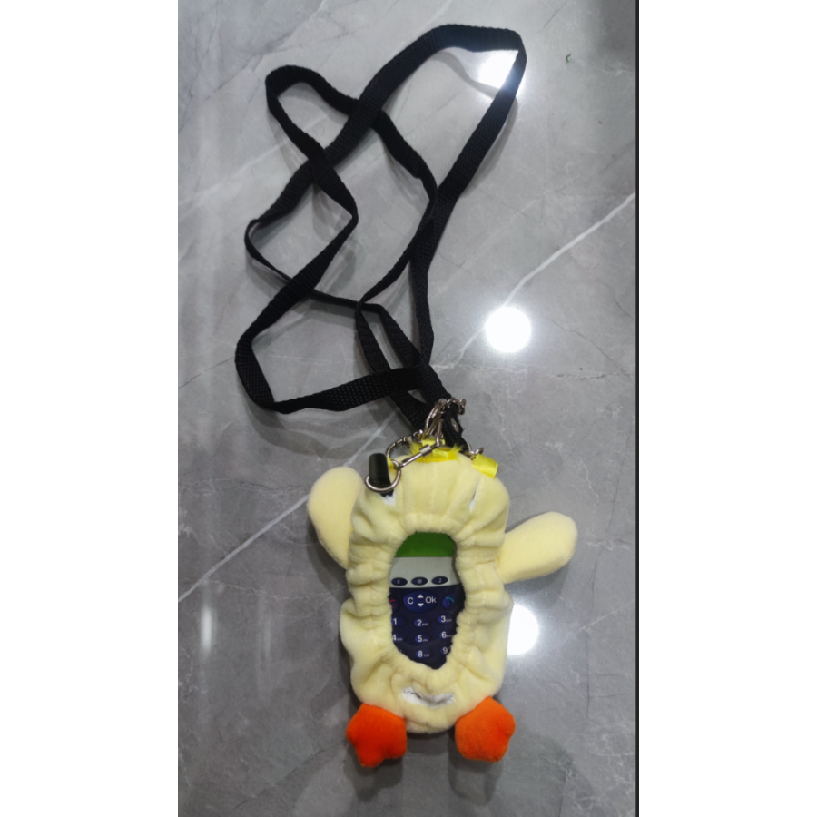 Porte Clef Poussin avec lanière