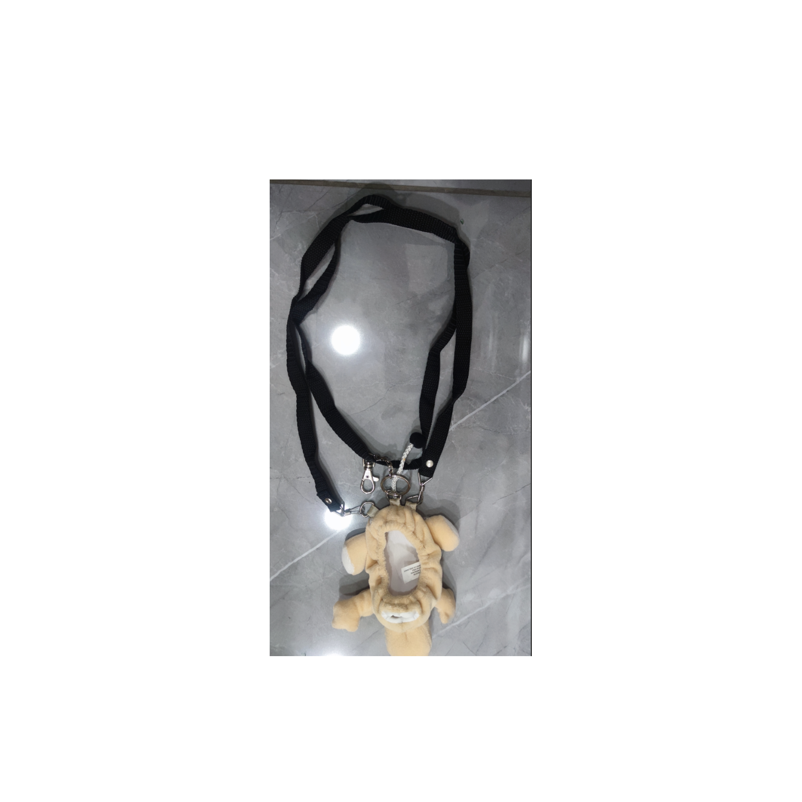 Porte Clef Chien avec lanière