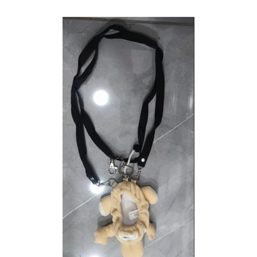 Porte Clef Chien avec lanière