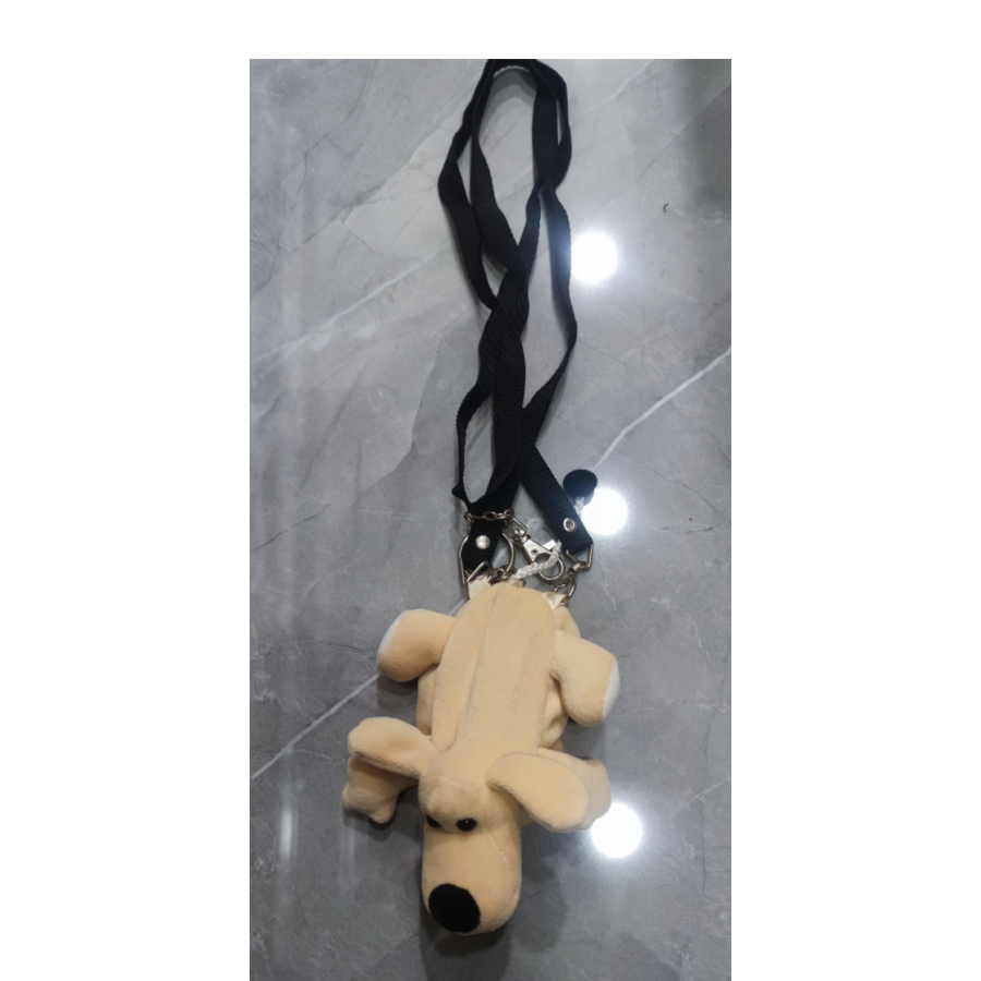 Porte Clef Chien avec lanière