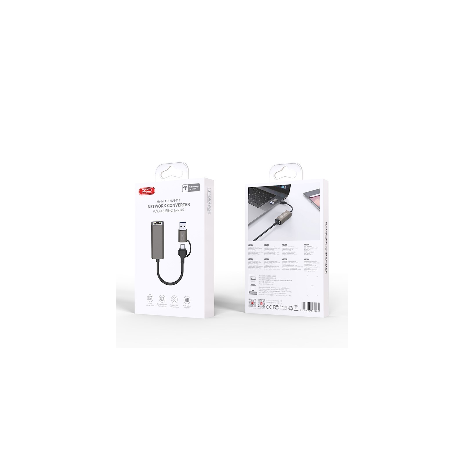 ADAPTEUR RÉSEAUX USB-A & USB-C