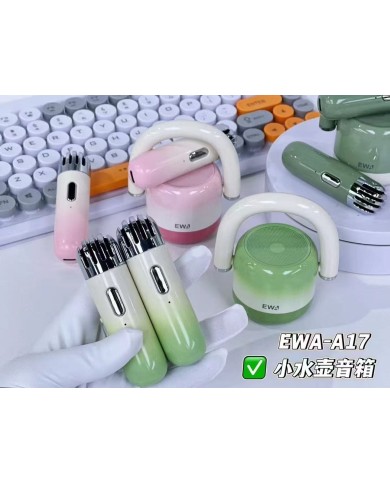 Mini kit karaoké avec 2 mini micro - A17 - Rose