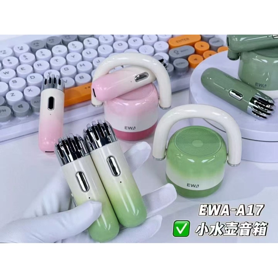 Mini kit karaoké avec 2 mini micro - A17 - Rose