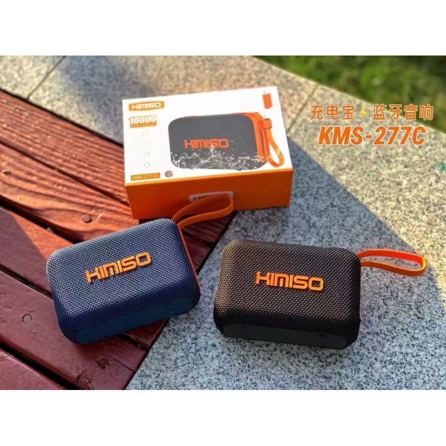 Mini Enceinte Portable Bluetooth KMS-277C - bleu
