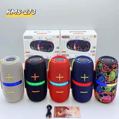 Enceinte Portable Bluetooth KMS-273 - motif tête de mort