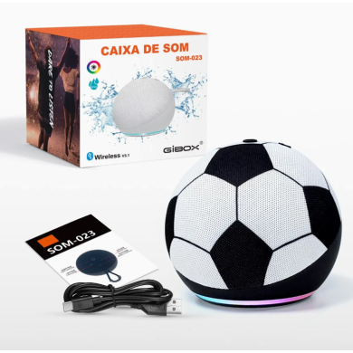 Enceinte Bluetooth 5.3 Ballon de Football - Alaxe