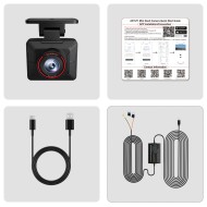 Caméra de voiture avant Dashcam AKEEYO P1 - 1080P/30FPS - Noir