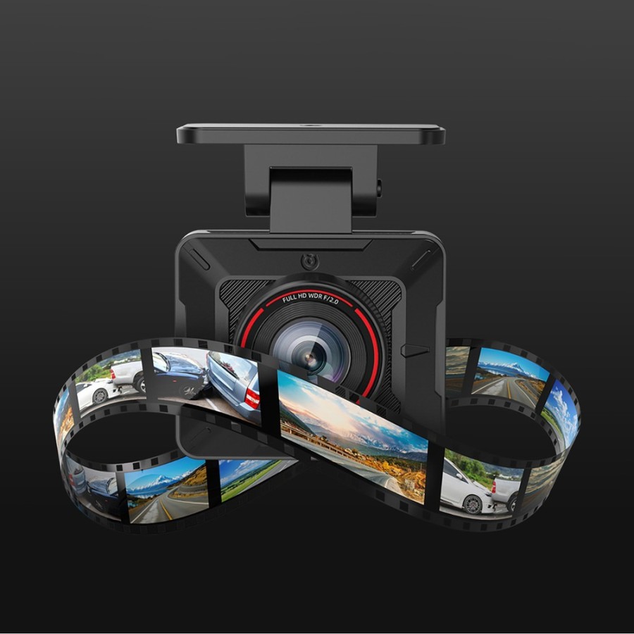 Caméra de voiture avant Dashcam AKEEYO P1 - 1080P/30FPS - Noir