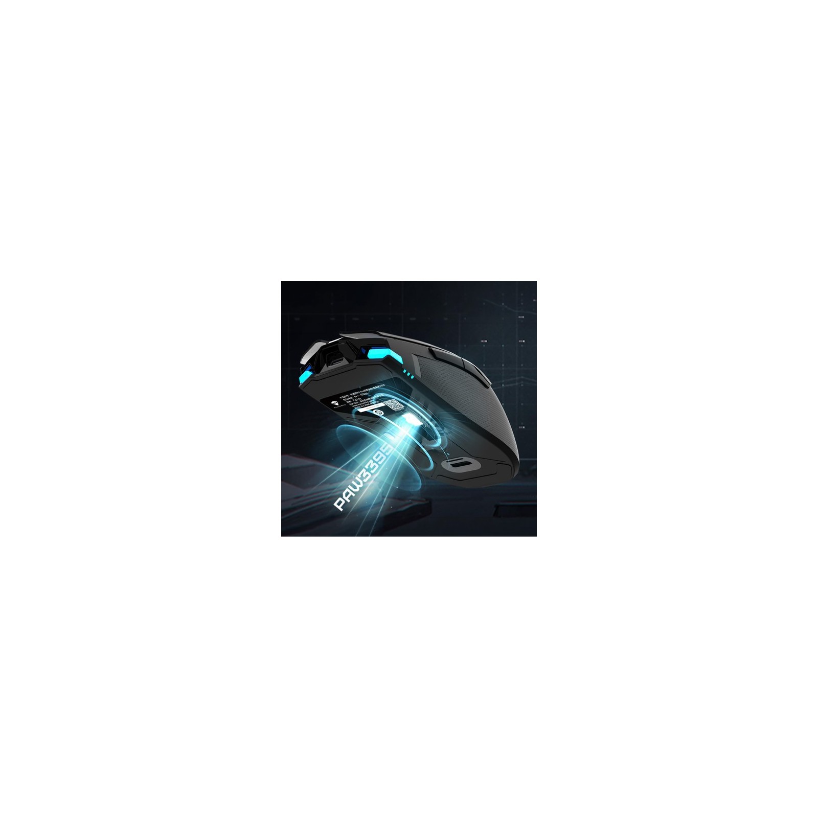 Souris Gaming sans fil Bluetooth - Machenike M7 Pro - Noir