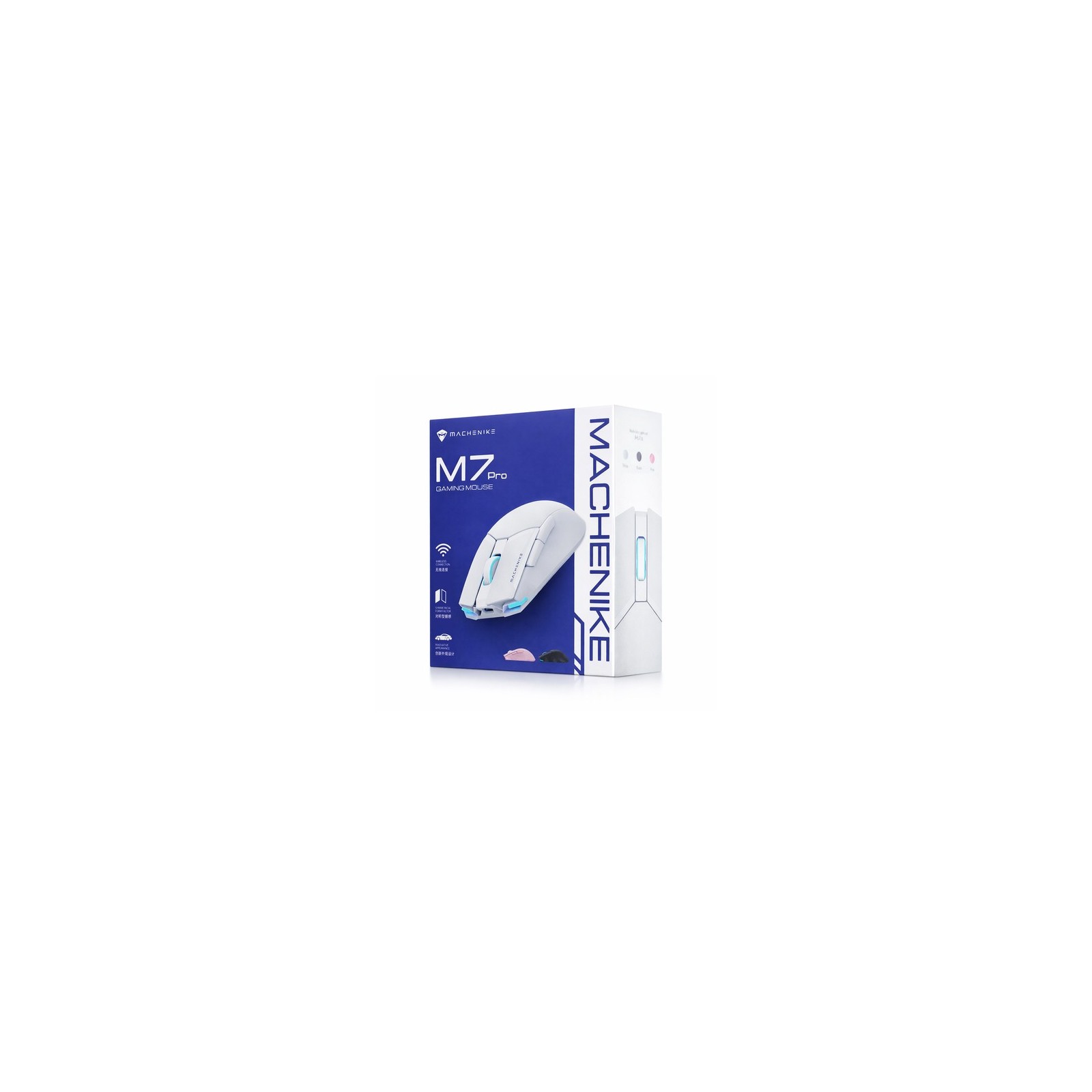 Souris Gaming sans fil Bluetooth - Machenike M7 Pro - Noir