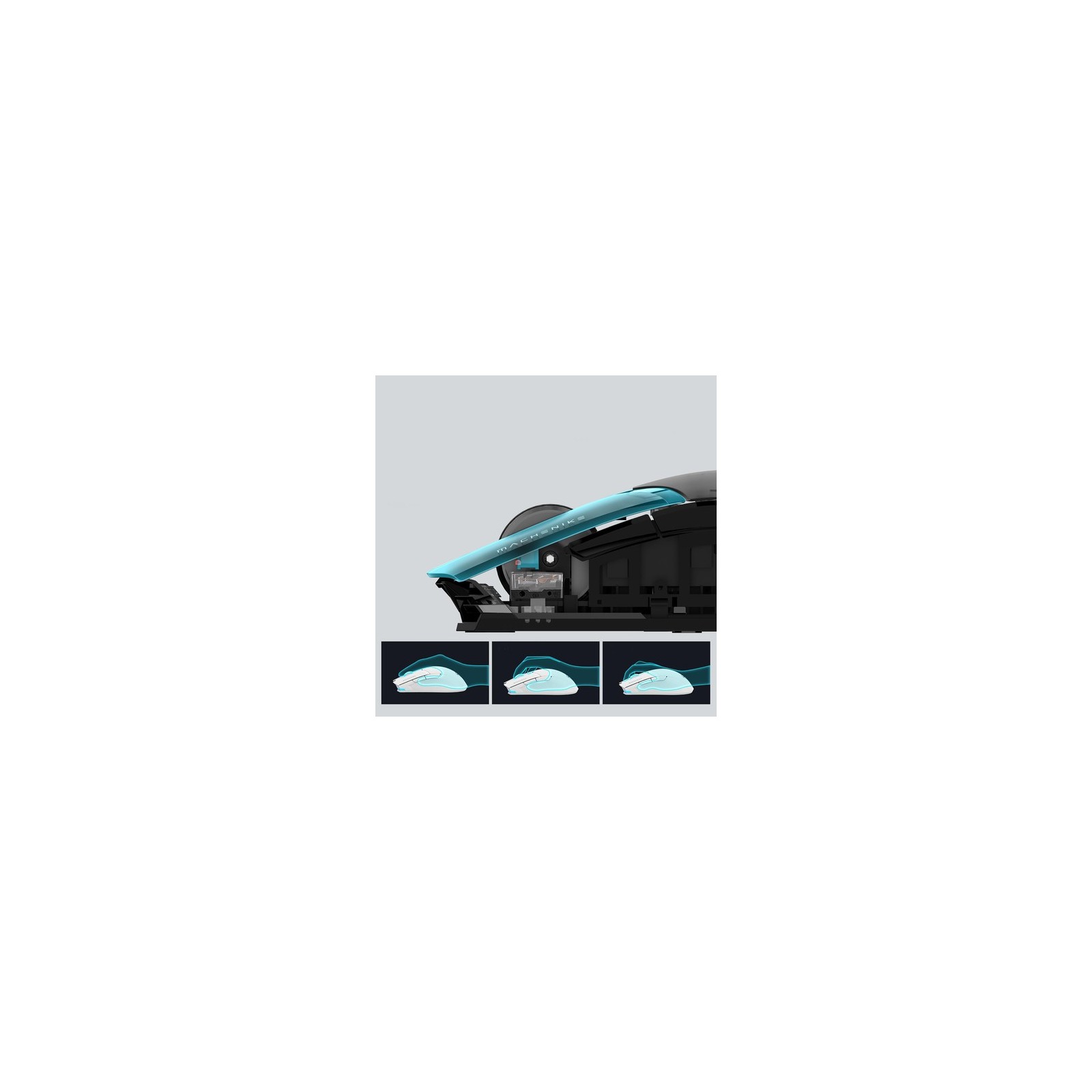 Souris Gaming sans fil Bluetooth - Machenike M7 Pro - Noir