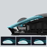 Souris Gaming sans fil Bluetooth - Machenike M7 Pro - Noir