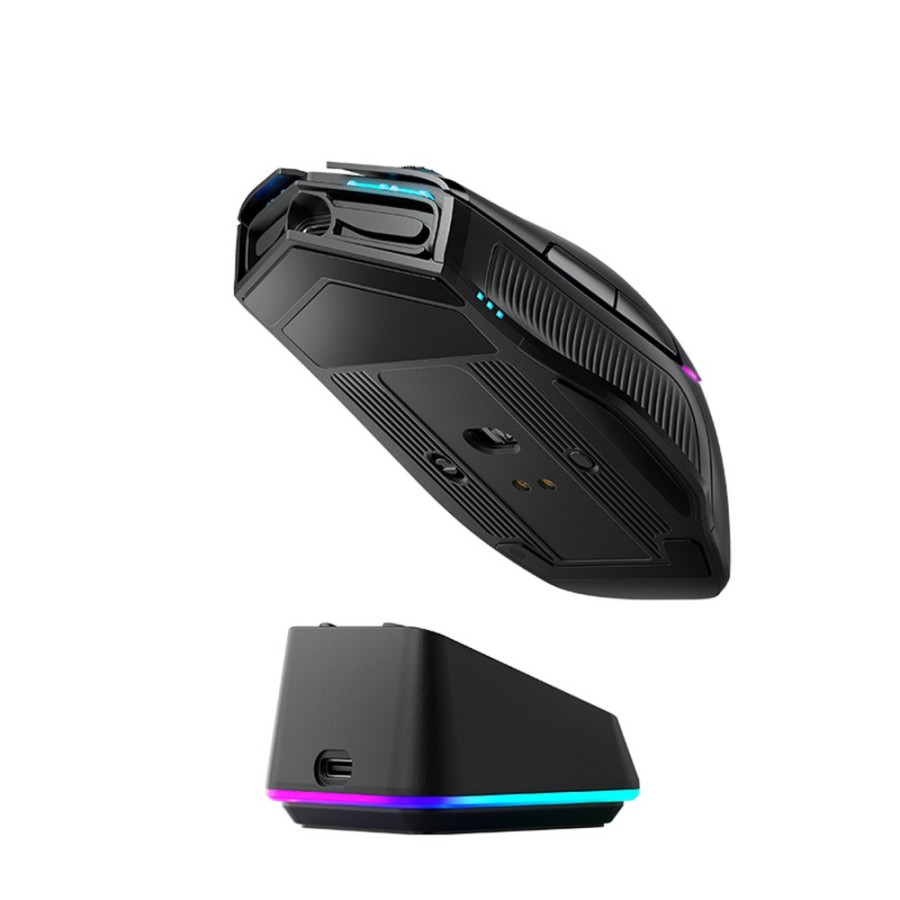 Souris Gaming sans fil Bluetooth avec station de charge - Machenike L8 Pro - Noir