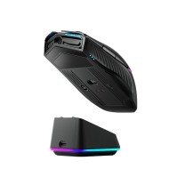 Souris Gaming sans fil Bluetooth avec station de charge - Machenike L8 Pro - Noir
