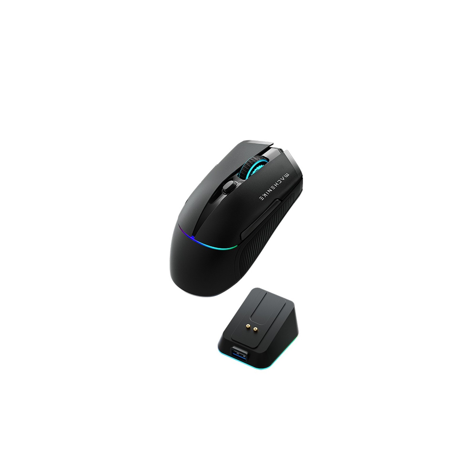 Souris Gaming sans fil Bluetooth avec station de charge - Machenike L8 Pro - Noir