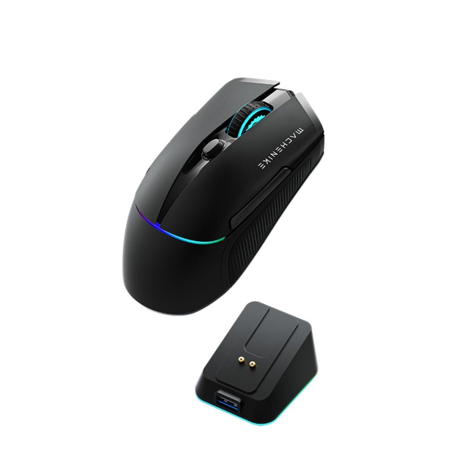 Souris Gaming sans fil Bluetooth avec station de charge - Machenike L8 Pro - Noir