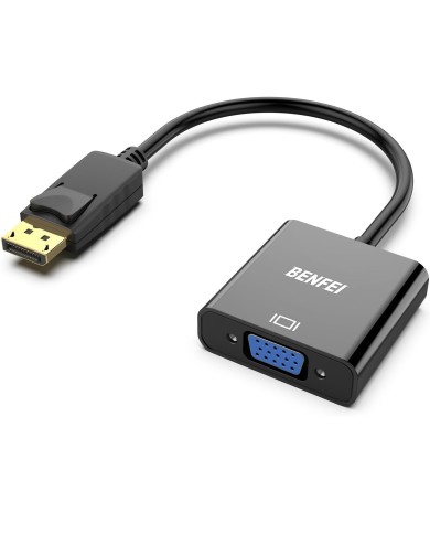 Adaptateur BENFEI DisplayPort vers VGA 1080P