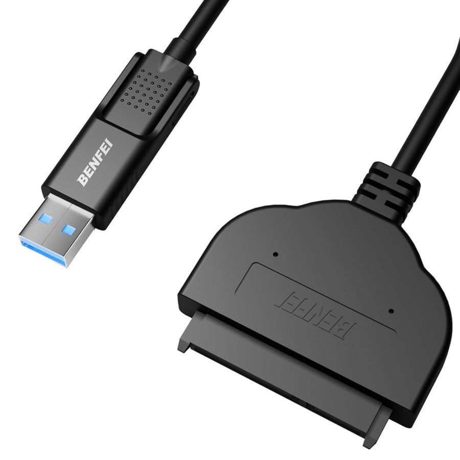 Adaptateur BENFEI USB-A/USB-C vers SATA III pour HDD SSD 2,5 pouces