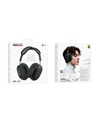 CASQUE SANS FIL BT - BOROFONE BO36 - NOIR