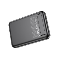 Batterie externe magnétique XO PR264 10 000 mAh, 20 W, compatible MagSafe, noire