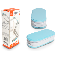 Lampe de bureau LED pliable LTC 10 W, 3000/4500/6000 K, 1200 mAh, bleue