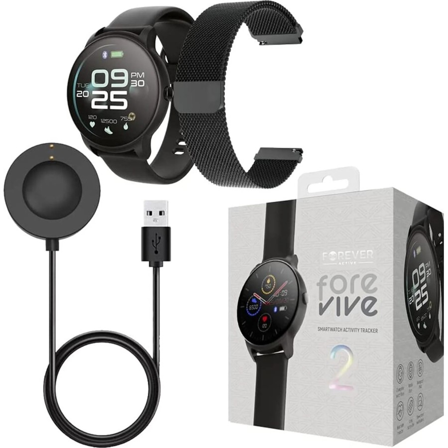 Montre connectée Forever ForeVive 2 SB-330 - Noir